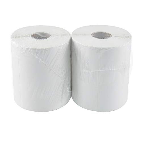 L LIKED 4x 6 Direct Thermal Labels White Perforated Shipping Label 250 Labels per Roll 2 Rolls - Image 1