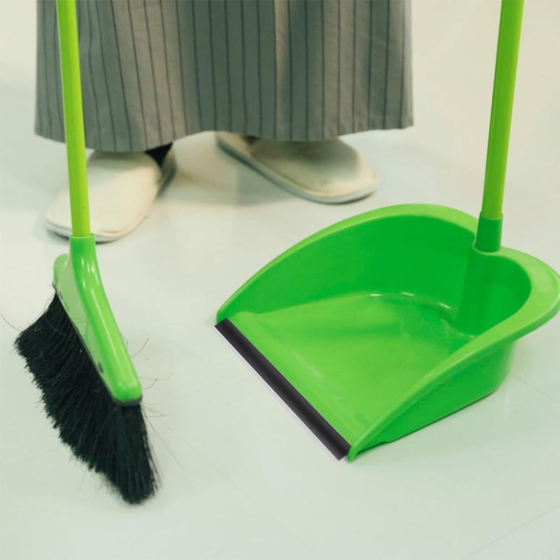8 Pieces Soft Rubber Edge Replacement Strips 26cm Black Dustpan Lip Accessories For Household Cleaning Tools Sturdy Dustpan Parts Home Office Use - Image 5