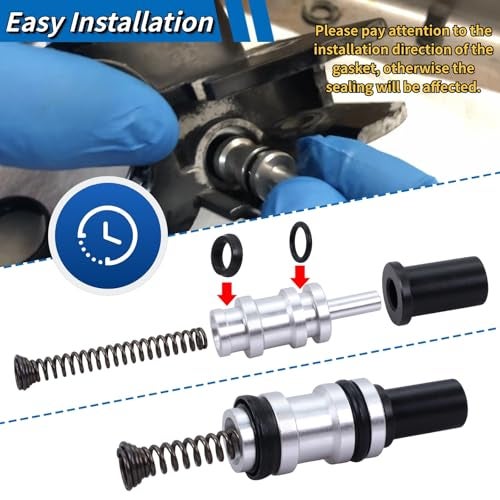 GEATaaT 45072-96 11/16" Bore Front Brake Master Cylinder Rebuild Kit For 1996-2007 Harley Davidson Dyna/Electra Glide/Road Glide/Road King/Street Glide Models with Dual Discs - Image 3