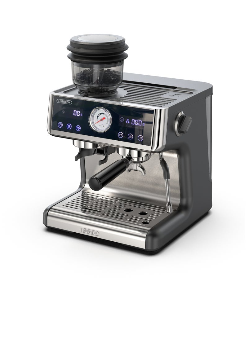 HiBREW Dual Boiler System Barista Pro 20Bar Bean To Espresso Cafeteria Coffee Machine With Full Kit For Cafe Hotel Restaurant H7A  - Image 4