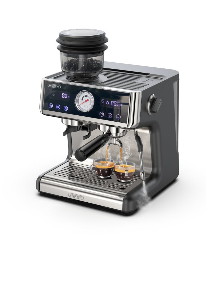 HiBREW Dual Boiler System Barista Pro 20Bar Bean To Espresso Cafeteria Coffee Machine With Full Kit For Cafe Hotel Restaurant H7A  - Image 5