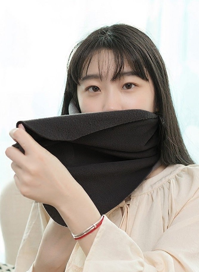 BELLSBERRY وسادة عنق سفر مدمجة – دعم ناعم أنيق للمكتب والسيارة والرحلات الجوية - Image 2