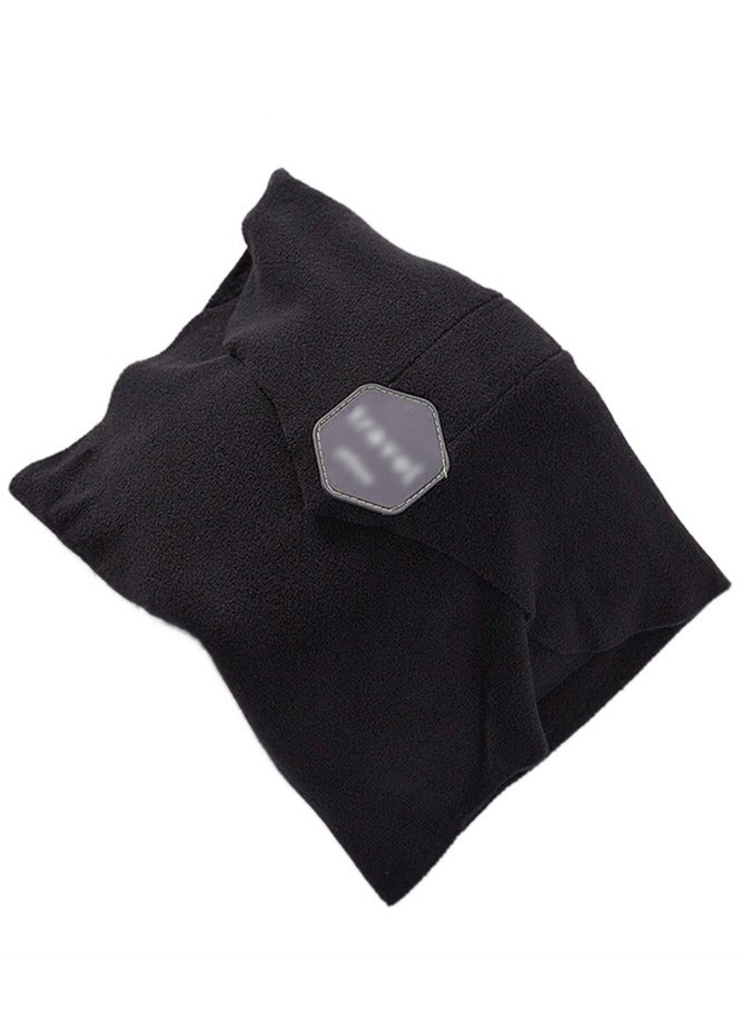 BELLSBERRY وسادة عنق سفر مدمجة – دعم ناعم أنيق للمكتب والسيارة والرحلات الجوية - Image 1