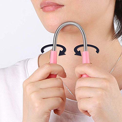 Alexvyan Spring Facial Hair Remover - Hair Threading Tool for Women - Removes Hair from Upper Lip, Neck & Chin - Reusable - Image 5