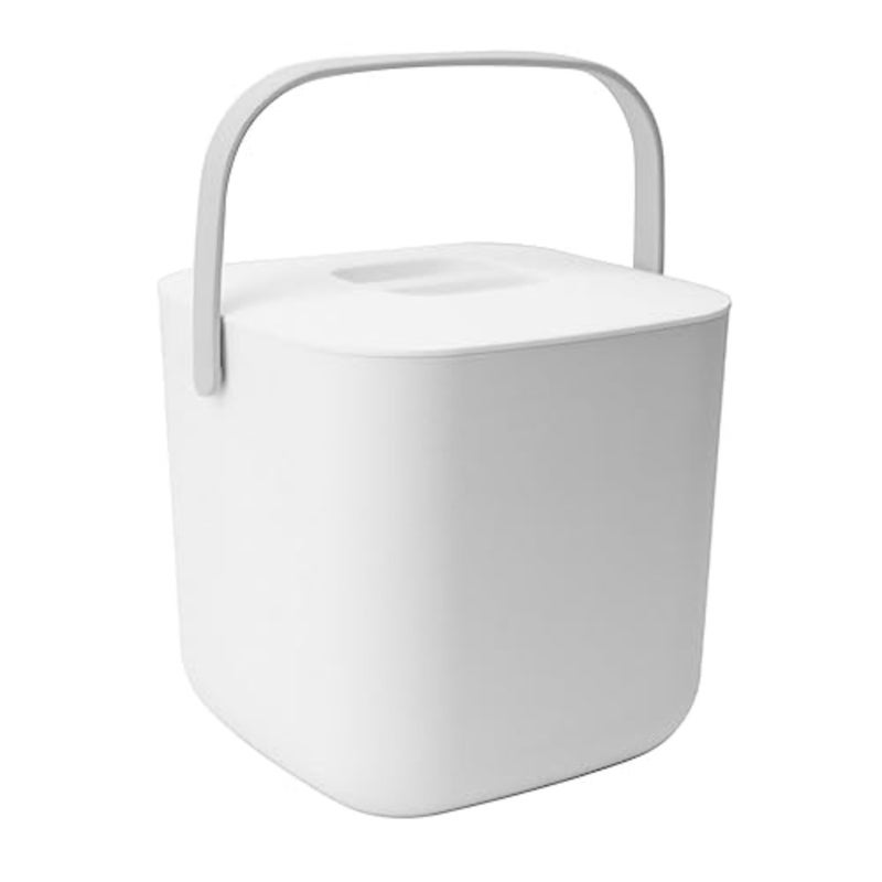 Portable Countertop Mini Dishwasher 18W 8.5V 2A 2000mah, Powerful, HandsOperation Lightweight Portable Dishwasher, 360° Coverage, Versatile Use White - Image 1