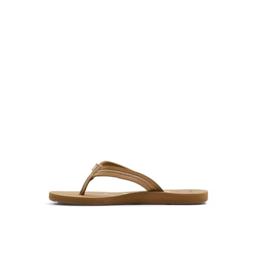 Roxy Women's VIsta III Flat Sandals, Open Beige, 8 - Image 1