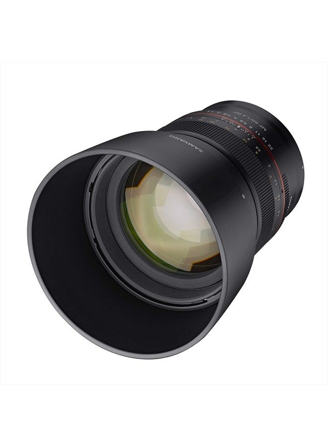 Samyang 85mm F1.4 Weather Sealed High Speed Telepoto Lens for Canon R Mirrorless Cameras - Image 4