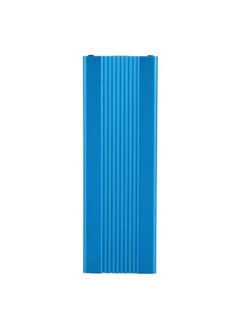 Thoraya USB3.1 to M.2 NVME Hard Disk Box SSD Case Enclosure NGFF PCIE to Type C Adapter Blue  - Image 2