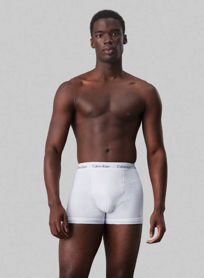 كالفن كلاين طقم 3 سراويل داخلية - كوتون ستريتش - Image 3