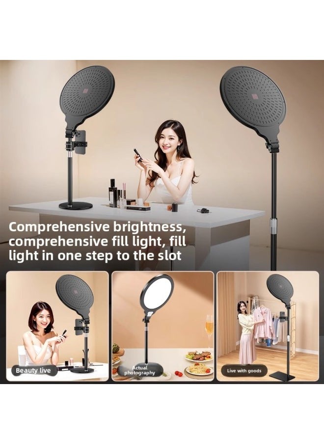 Generic - Full Screen Live Light Supplement Professional Soft Light Tender Skin Beauty Lamp Anchor Dedicated Desktop Floor Mobile Phone Lighting Lamp-Specifications:[highlight Version] 35cm Floor Fill Light - Image 1