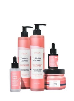 favelin groovy growth hair booster hair conditioner 300ML - Caffeine & Rosemary - Scalp Treatment, Hair Booster Oil  - Image 2