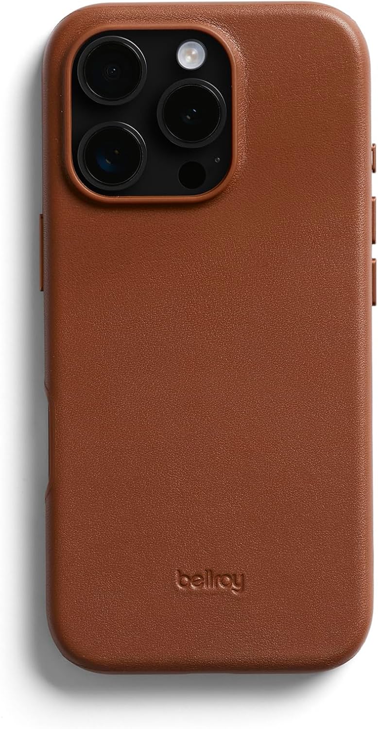 BELLROY Leather Case for iPhone 16 Pro Max - Sienna - Image 1