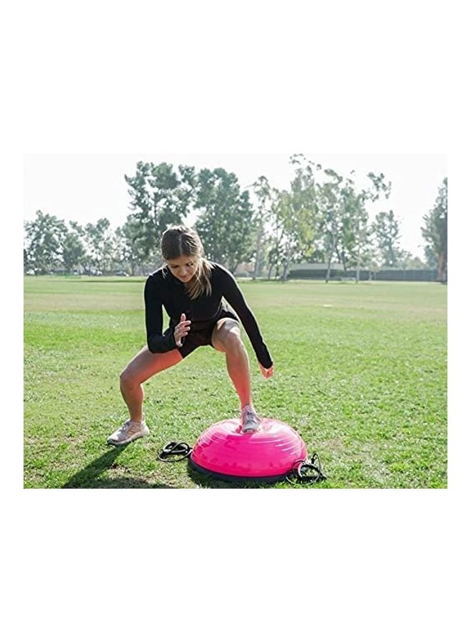 ULTIMAX Exercise Balance Ball With Resistance Bands - Image 3