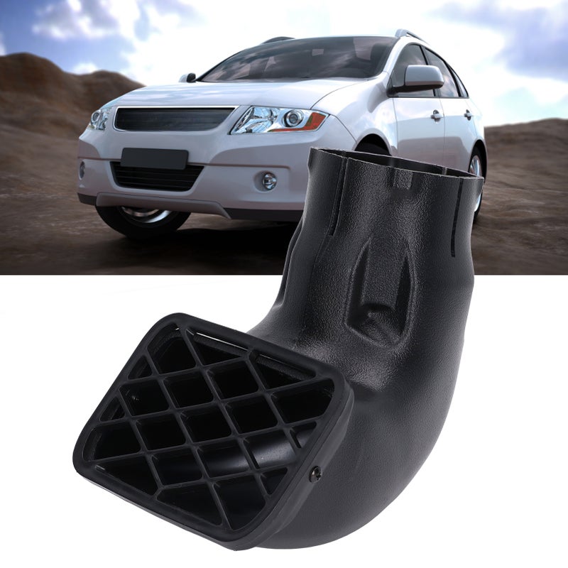 Car Snorkel Head LLDPE Plastic Dust Collector Air Intake Head Replacement Universal Accessory3.5in - Image 1