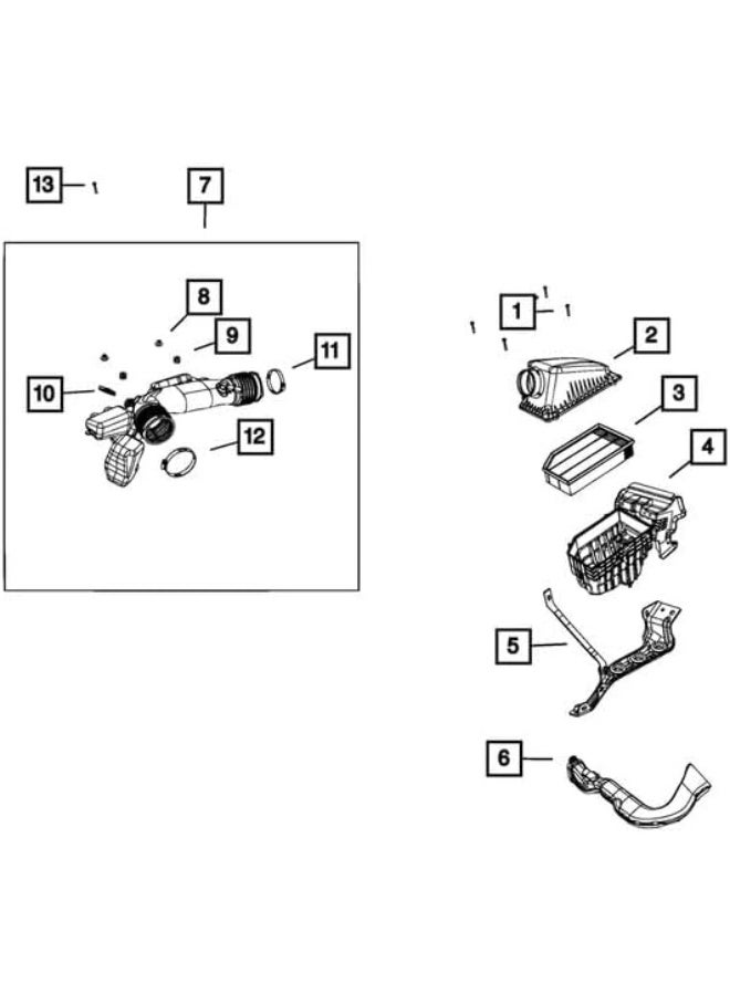 Mopar Genuine Air Filter 68257030AA - Image 5