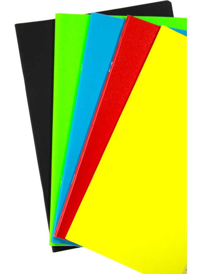 Mynote Text Neon A4 40 Sheets Plastic Cover Notebook  - Image 3