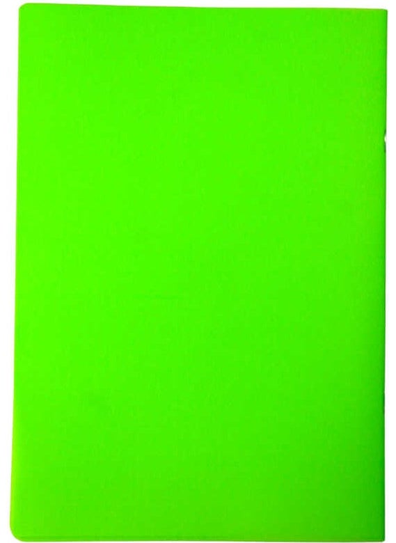 Mynote Text Neon A4 40 Sheets Plastic Cover Notebook  - Image 2