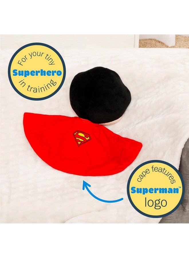 KIDS PREFERRED DC Comics Superman Soft Huggable Stuffed Animal Cute Plush Toy for Toddler Boys and Girls, Gift for Kids, Man of Steel 11.5 inches - Image 4