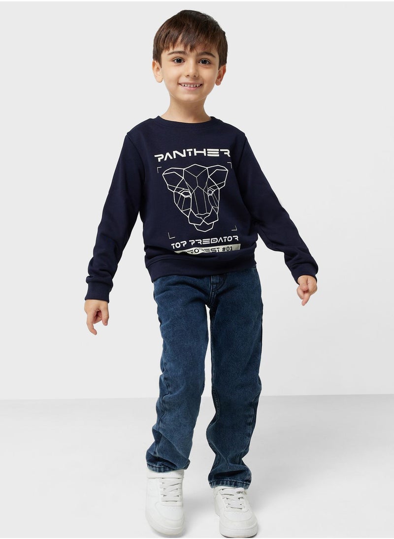 Pinata - Boys Graphic Printed Sweatshirt - Image 1