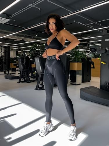 Bona Fide Butt Lifting Leggings for Women - Scrunch Butt Leggings High Waisted Tummy Control - Gym Workout Yoga Pants - Image 2