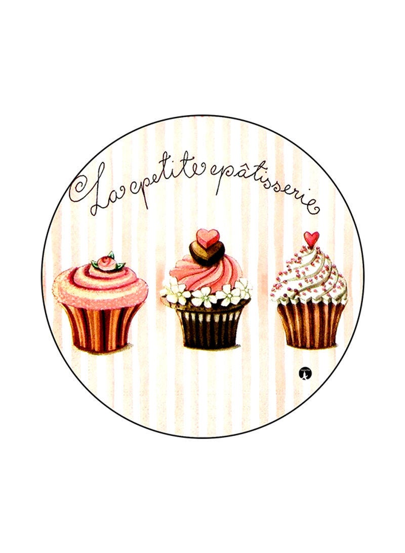 RKN Cupcakes Printed Mouse Pad Multicolour