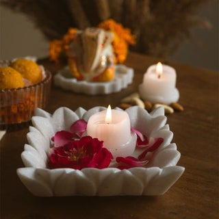 RM 6-Inch Square Marble Bowl for Home Decoration | Decorative Marble Plate with Pebbles | Ideal for Centerpiece, Flower Arrangements & Table Décor - pzsku/ZA44952E6E7C5F1BB47A3Z/45/_/1742817556/39498b98-bb1e-4a89-903f-54844bba5547