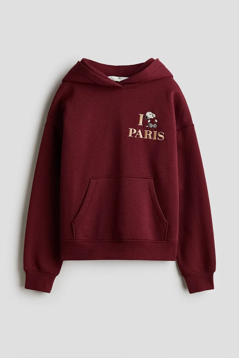 H&M Motif-detail hoodie