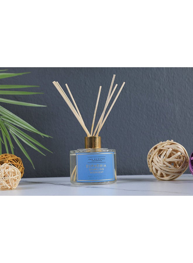 Pan Home Euphoria Sparkling Midnight Reed Diffuser 200ml Clear - Image 2