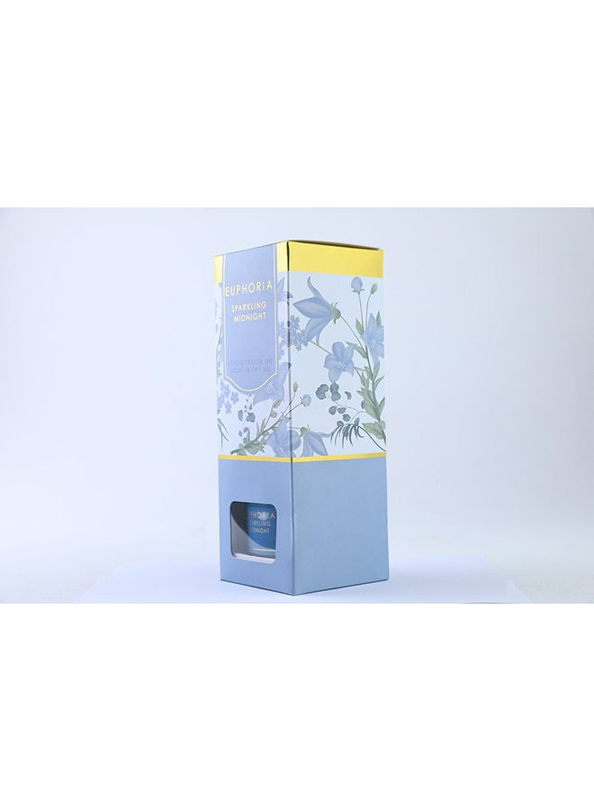 Pan Home Euphoria Sparkling Midnight Reed Diffuser 200ml Clear - Image 4