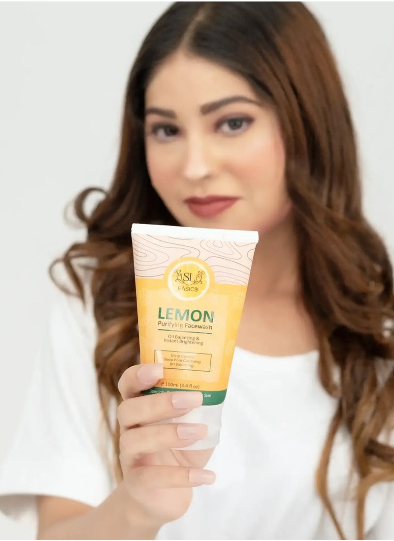 SL Basics Lemon Facewash  - Image 1