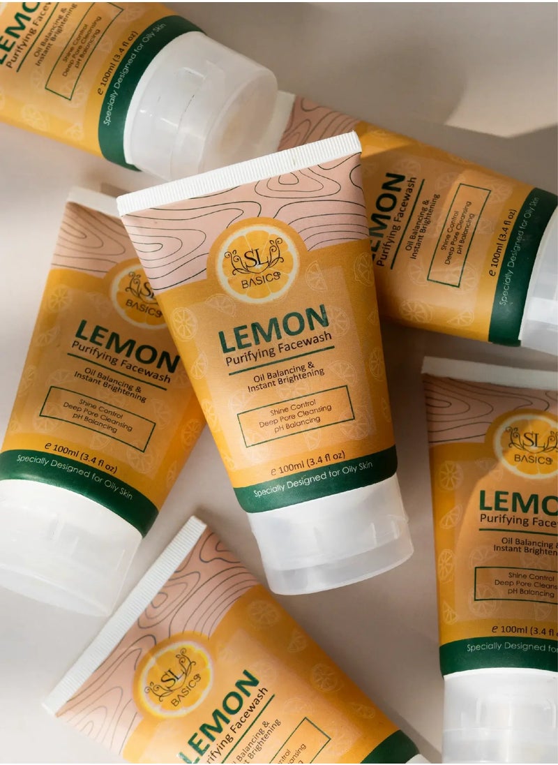 SL Basics Lemon Facewash  - Image 2