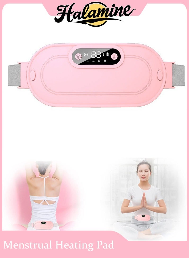 Halamine Menstrual Heating Pad, Electric Cordless Heated Waist Belt - Image 1