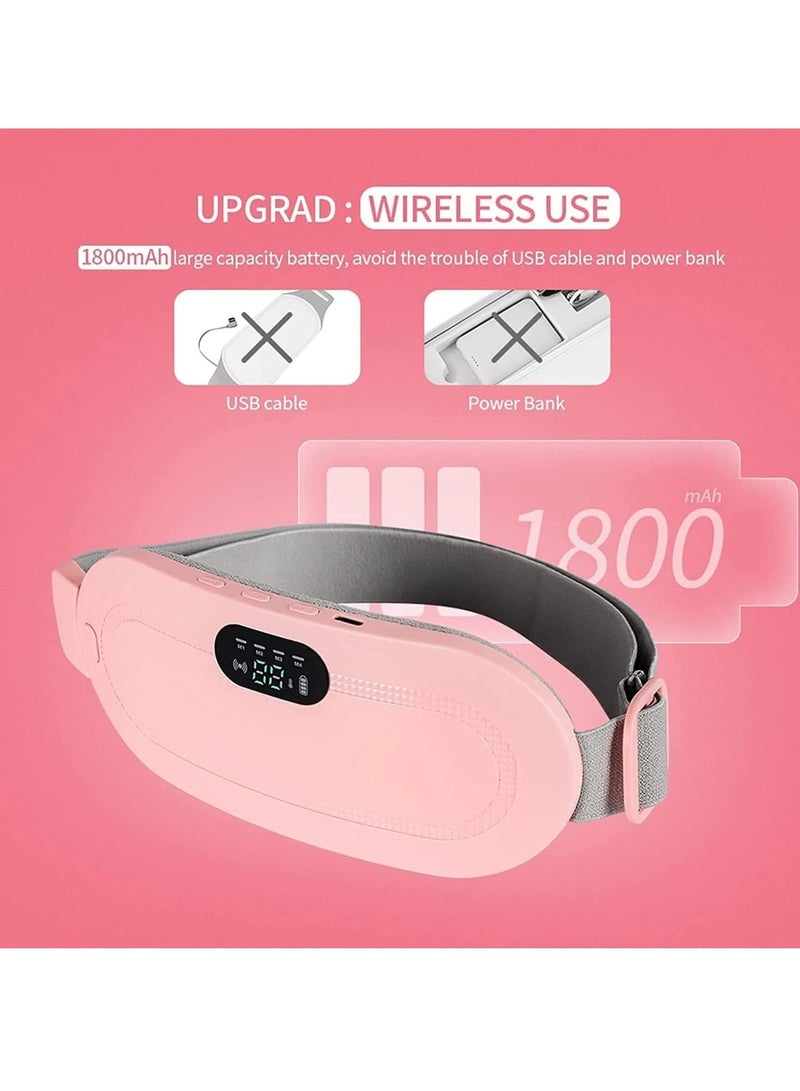 Halamine Menstrual Heating Pad, Electric Cordless Heated Waist Belt - Image 2