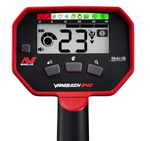 MINELAB Vanquish 340 Multi-Frequency Metal Detector, Easy Fully-Automatic Hunter with Simple Controls and Waterproof Coil - Image 4