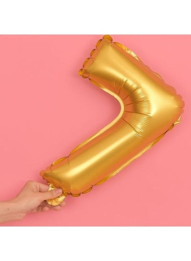 أكاليكس Aluminium Foil Number 7 Party Balloon