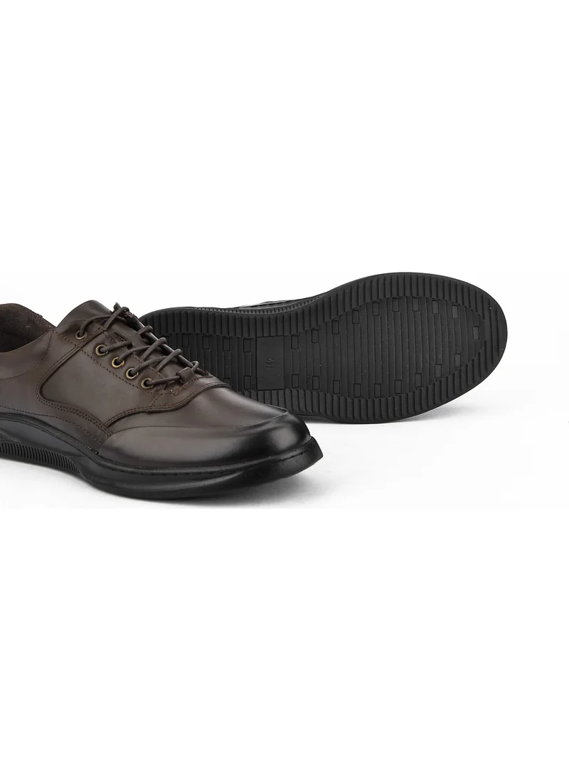 Ziya Men's Leather Shoes 103423 260 Brown