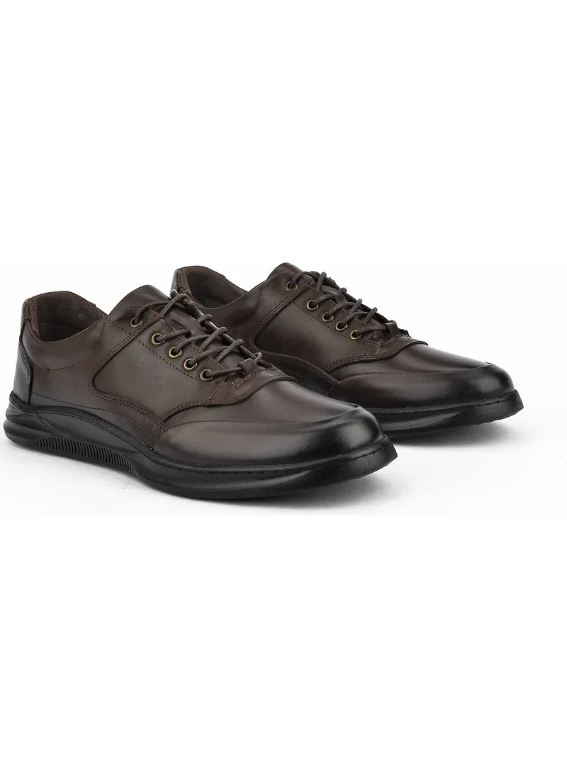 Ziya Men's Leather Shoes 103423 260 Brown
