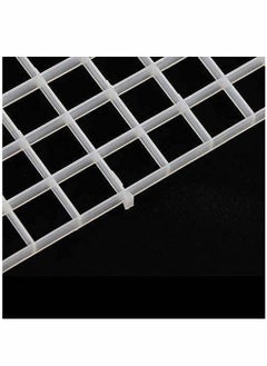 Y&D 6 PCS Aquarium Divider Filter Tray Egg Crate Fish Tank Bottom Isolation, White, 30 cm x 15cm  - Image 4