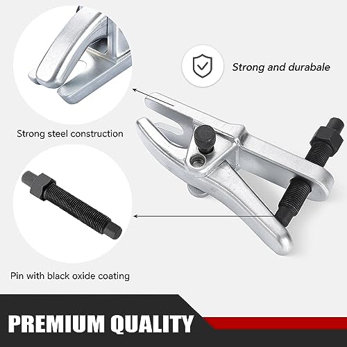 ATPEAM Universal Ball Joint Separator | Heavy Duty Remover Tool for Separating Arms, Tie Rods, and Ball Joints on Cars, Trucks, ATVs - Image 3