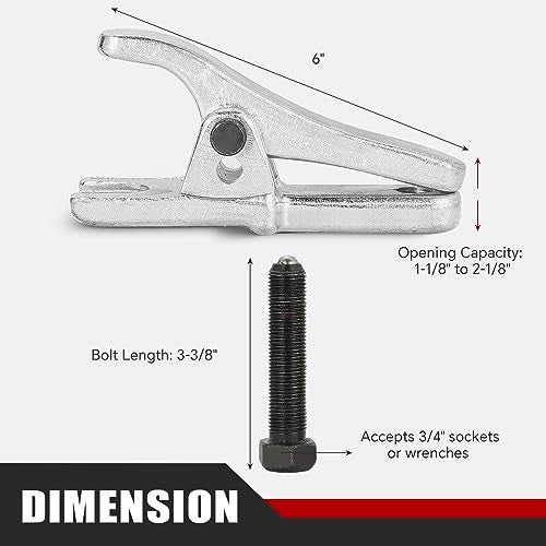 ATPEAM Universal Ball Joint Separator | Heavy Duty Remover Tool for Separating Arms, Tie Rods, and Ball Joints on Cars, Trucks, ATVs - Image 2