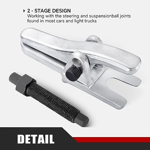 ATPEAM Universal Ball Joint Separator | Heavy Duty Remover Tool for Separating Arms, Tie Rods, and Ball Joints on Cars, Trucks, ATVs - Image 4