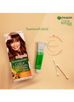 غارنييه صبغة شعر كريم دائمة كولور ناتشرلز من غارنييه - 6.34 بني شوكولاتة 112 مل  - Image 3