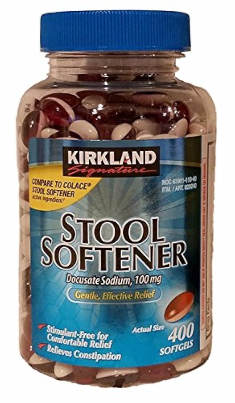 Kirkland مُلين البراز كيركلاند سيغنيتشر 100 ملغ، 400 كبسولة لينة - Image 3