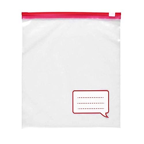 INKULTURE Zipper Seal Freezer Food Storage Bag Size Large Combo (XL) - Image 1