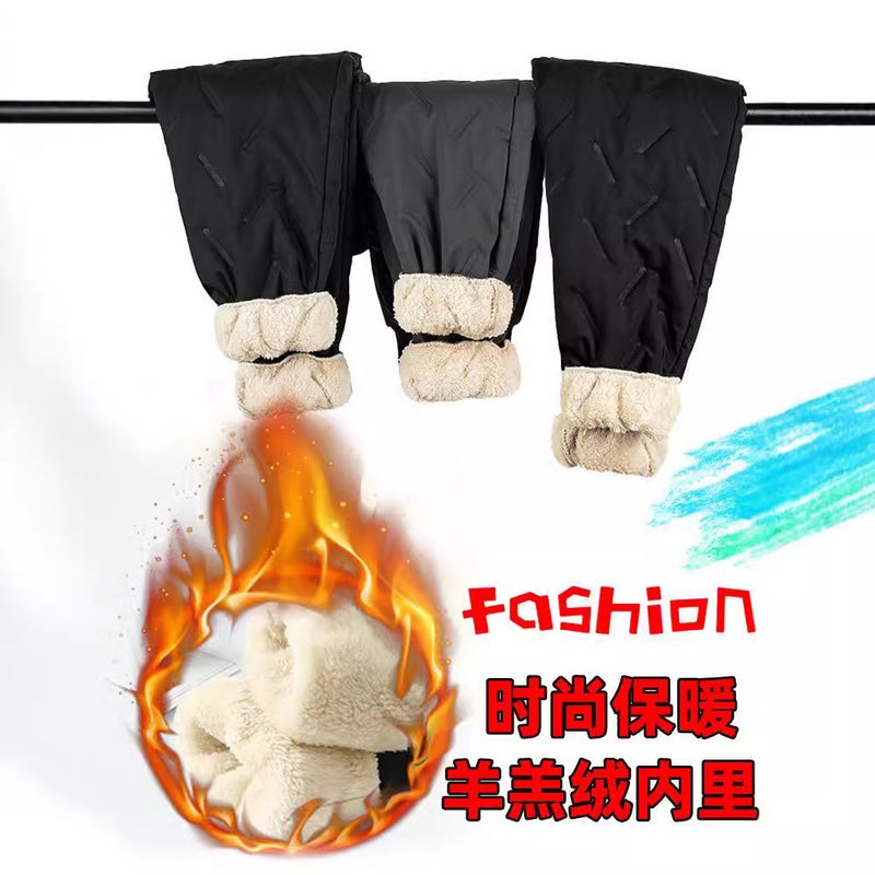 Boys' Quilted Pants, Cold-Proof And Warm, Medium And Large Kidsren'S Velvet Thickeneded Pants, Boys' Leggings, New Winter Style - Image 5