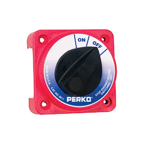 Perko 9611DP Compact Medium Duty Main Battery Disconnect Switch - Image 4