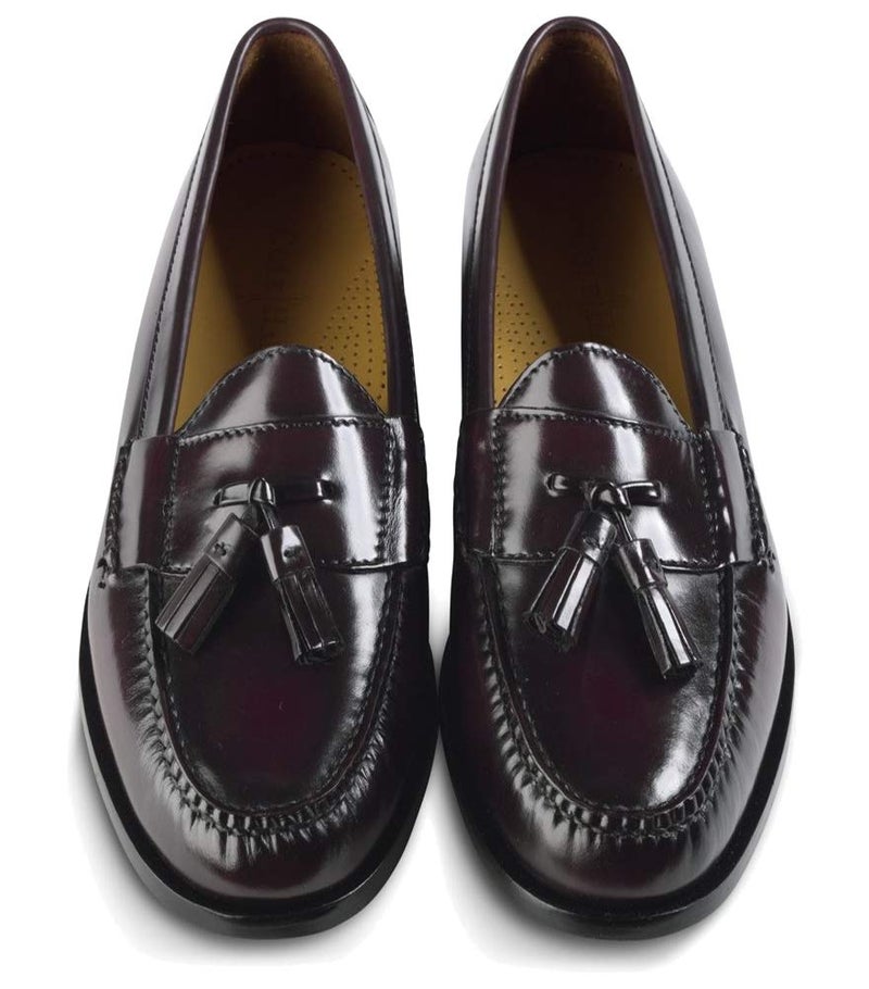 Cole Haan Men's Pinch Tassel Loafer, Burgundy, 12 D US - Image 5