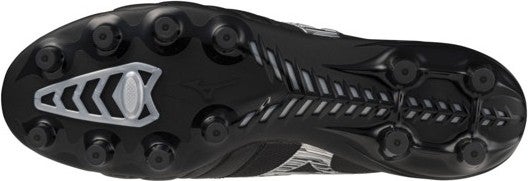 Mizuno موريليا نيو 4 بيتا اليابان أحذية كرة قدم رجال سوداء  - Image 2