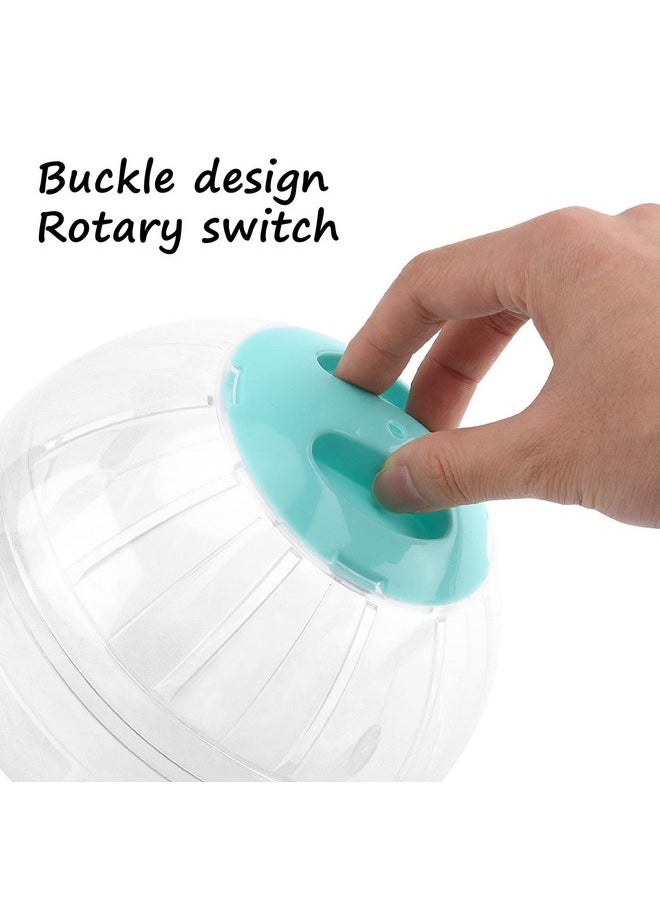 FANKUTOYS - FANKUTOYS Hamster Exercise Ball, 5.7 Inch Transparent Hamster Ball Running Hamster Wheel for Dwarf Hamsters Small Pets to Reduce Boredom and Increase Activity - Image 1