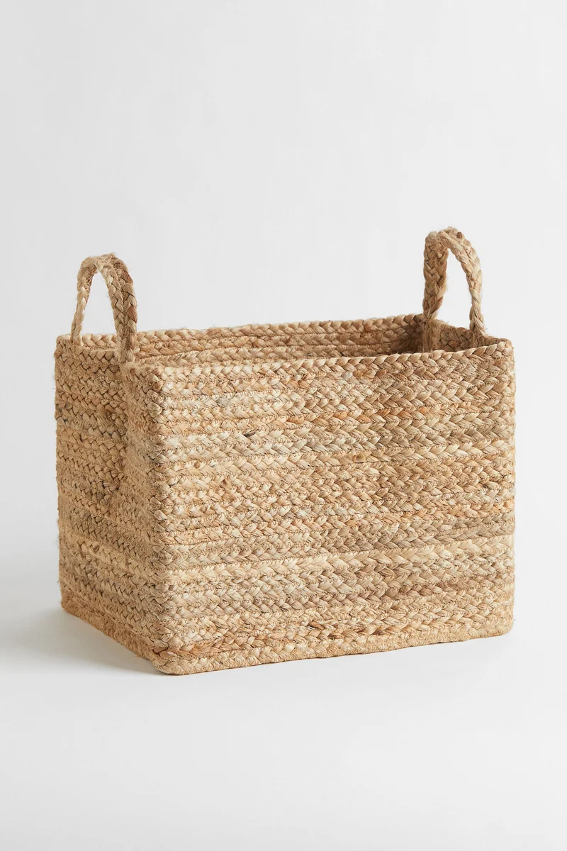 H&M Jute storage basket